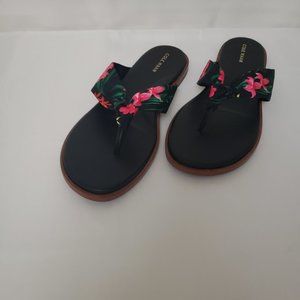 Cole Haan Floral Fiona Thong Slide Sandal